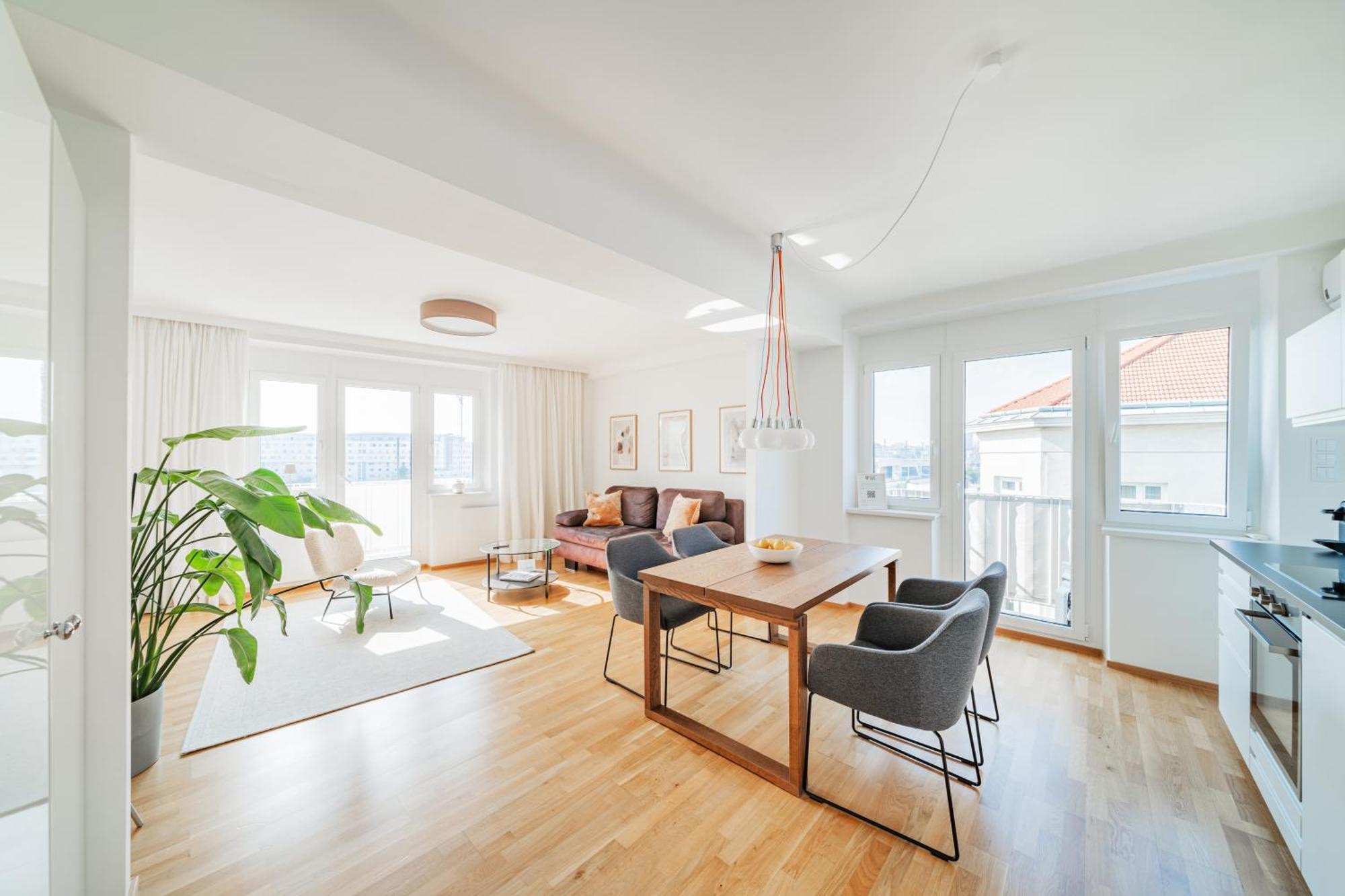 וינה Central 60M2 Suite 10 Min Walk From Main Station מראה חיצוני תמונה